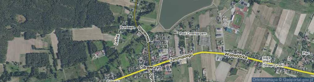 Zdjęcie satelitarne Sportowa ul.