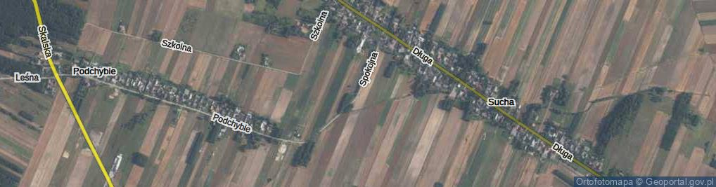 Zdjęcie satelitarne Spokojna ul.