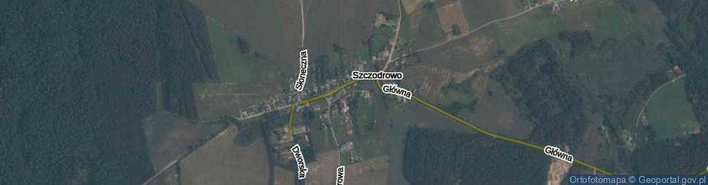 Zdjęcie satelitarne Spokojna ul.