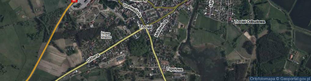 Zdjęcie satelitarne Spokojna ul.