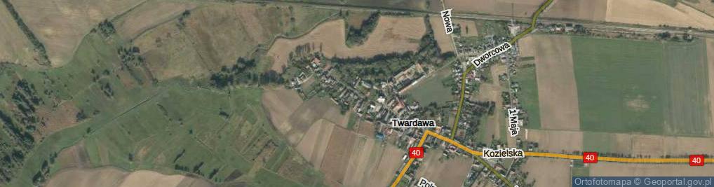 Zdjęcie satelitarne Spółdzielcza ul.