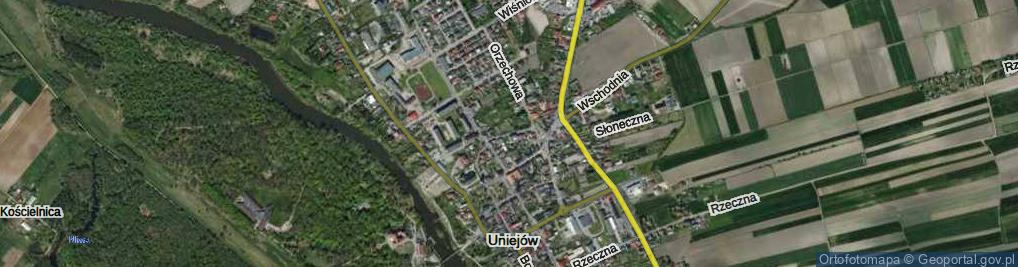 Zdjęcie satelitarne Spacerowa ul.