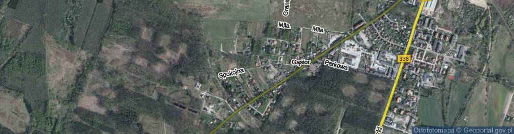 Zdjęcie satelitarne Spokojna ul.
