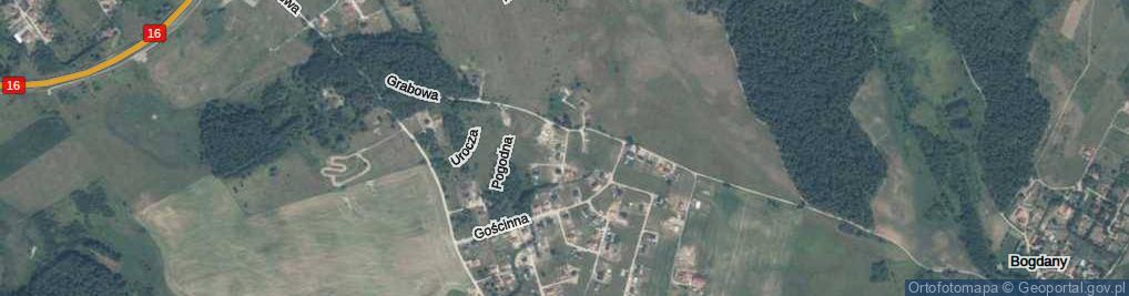 Zdjęcie satelitarne Spokojna ul.