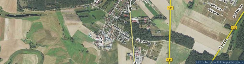 Zdjęcie satelitarne Spółdzielcza ul.