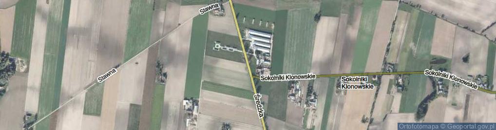 Zdjęcie satelitarne Średzka ul.