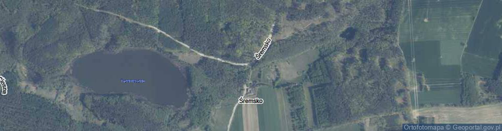 Zdjęcie satelitarne Śremsko ul.