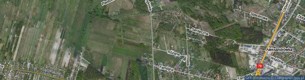 Zdjęcie satelitarne Strumykowa ul.