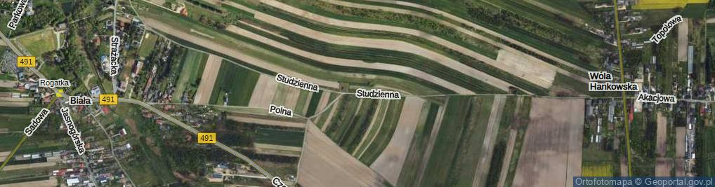 Zdjęcie satelitarne Studzienna ul.