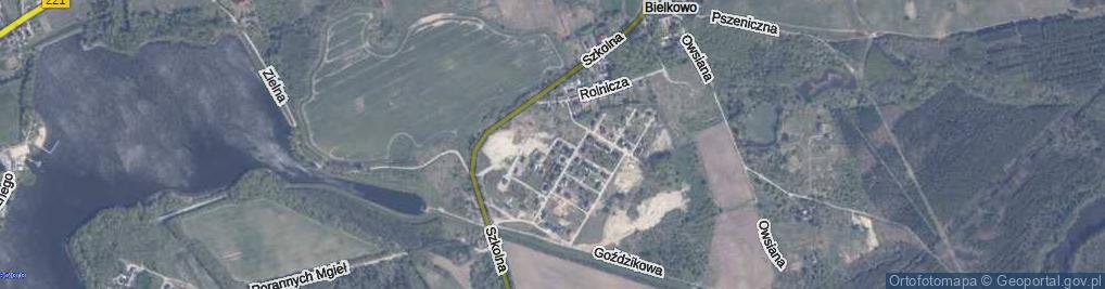 Zdjęcie satelitarne Storczykowa ul.