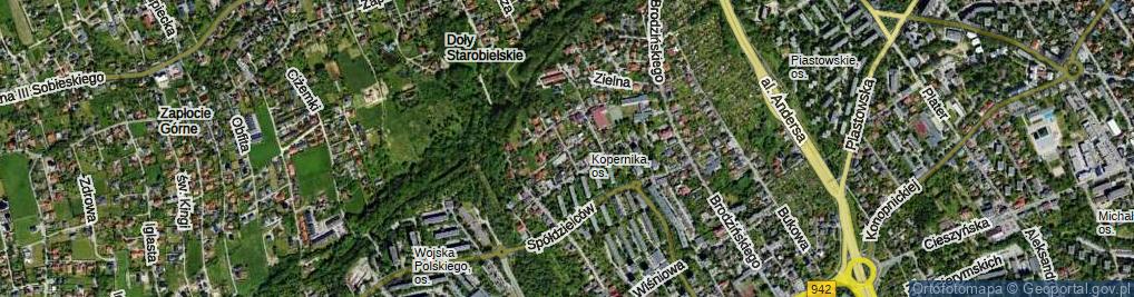 Zdjęcie satelitarne Strzelecka ul.