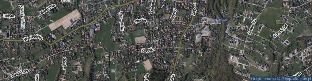 Zdjęcie satelitarne Storczyków ul.