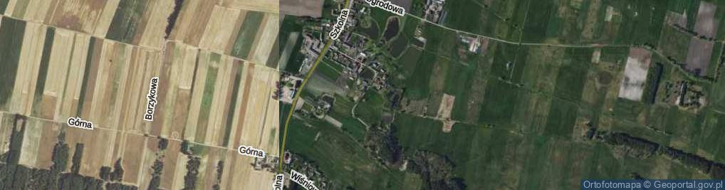 Zdjęcie satelitarne Strażacka ul.