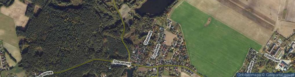 Zdjęcie satelitarne Stawowa ul.