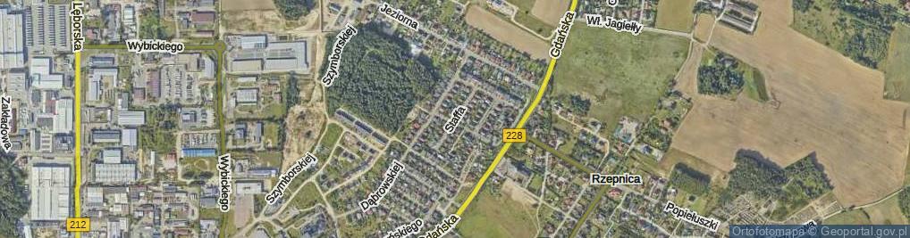 Zdjęcie satelitarne Staffa Leopolda ul.