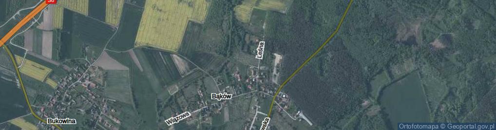 Zdjęcie satelitarne Stawowa ul.