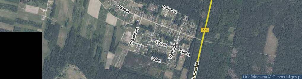 Zdjęcie satelitarne Strażacka ul.