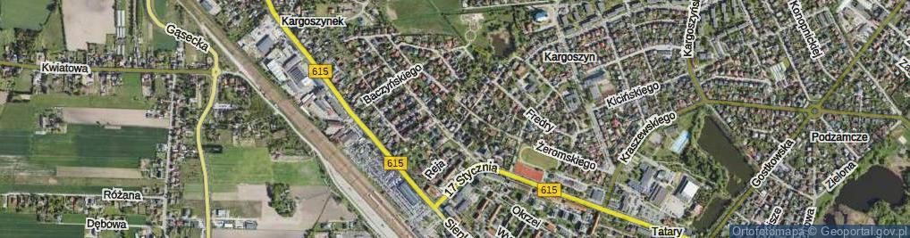 Zdjęcie satelitarne Staffa Leopolda ul.