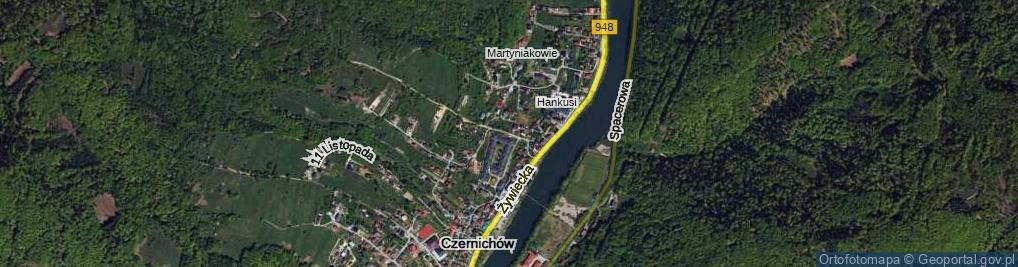 Zdjęcie satelitarne Stolarska ul.