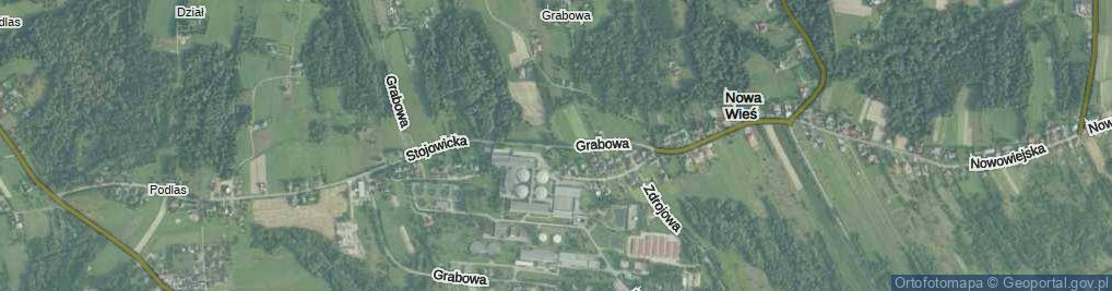 Zdjęcie satelitarne Stojowicka ul.