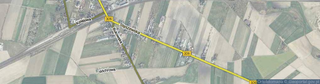 Zdjęcie satelitarne Stęszewska ul.