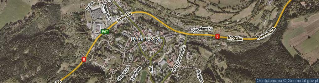 Zdjęcie satelitarne Stroma ul.