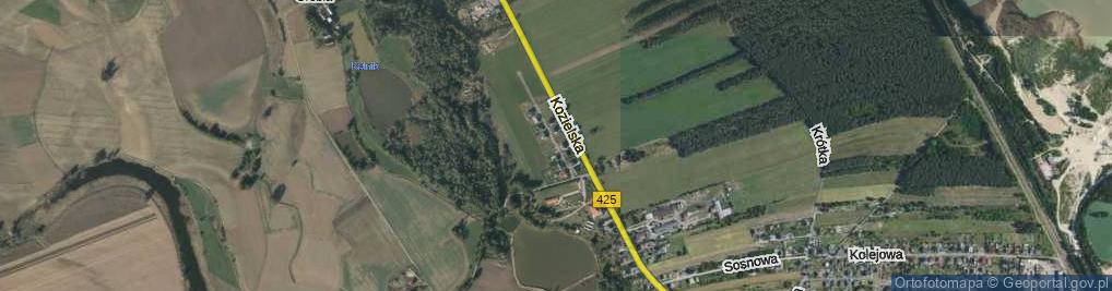 Zdjęcie satelitarne Stawowa ul.