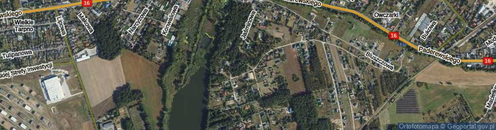 Zdjęcie satelitarne Storczykowa ul.