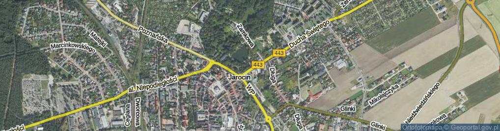 Zdjęcie satelitarne Stawna ul.