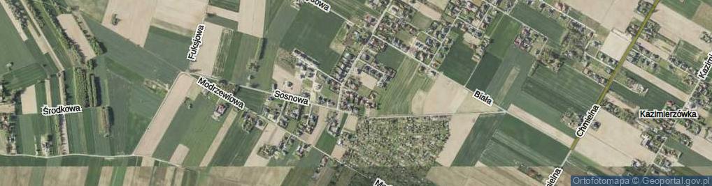 Zdjęcie satelitarne Storczykowa ul.