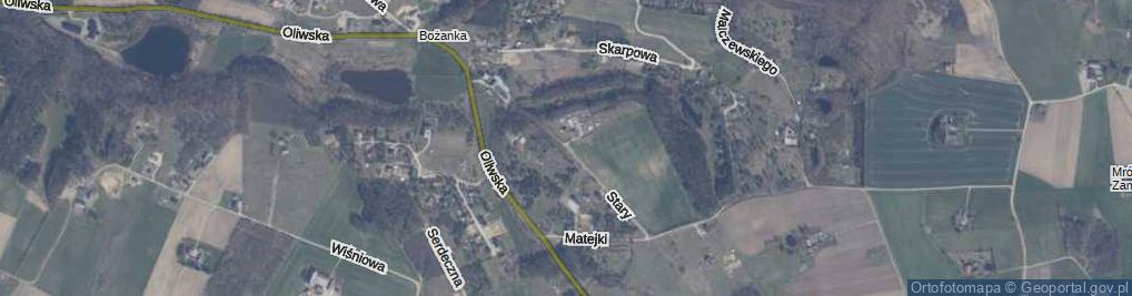 Zdjęcie satelitarne Stary Trakt ul.