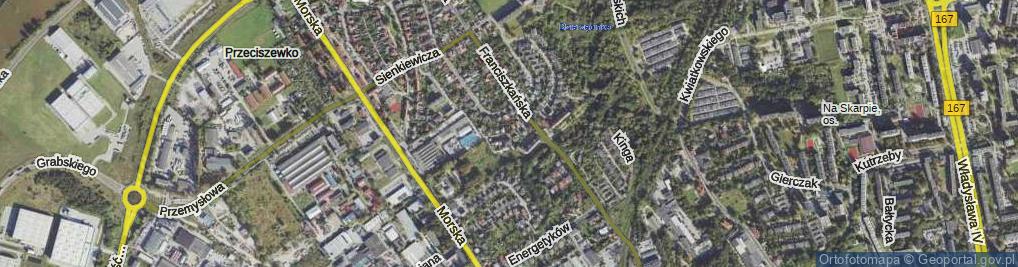 Zdjęcie satelitarne Stoczniowców ul.