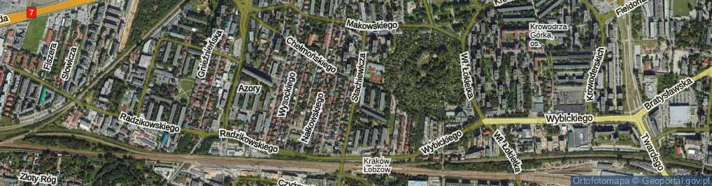 Zdjęcie satelitarne Stachiewicza Piotra ul.