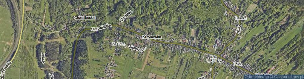 Zdjęcie satelitarne Starowiejska ul.