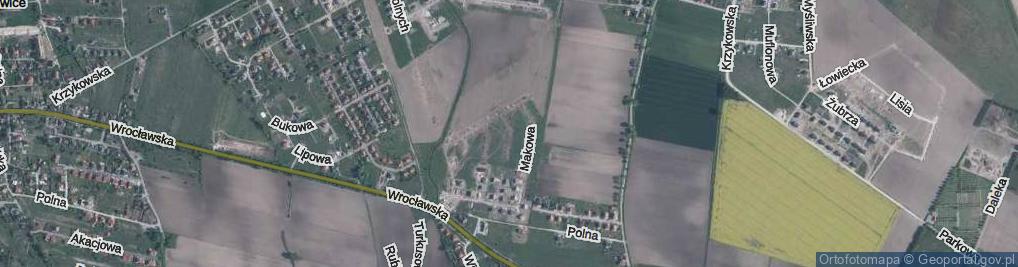 Zdjęcie satelitarne Stokrotkowa ul.