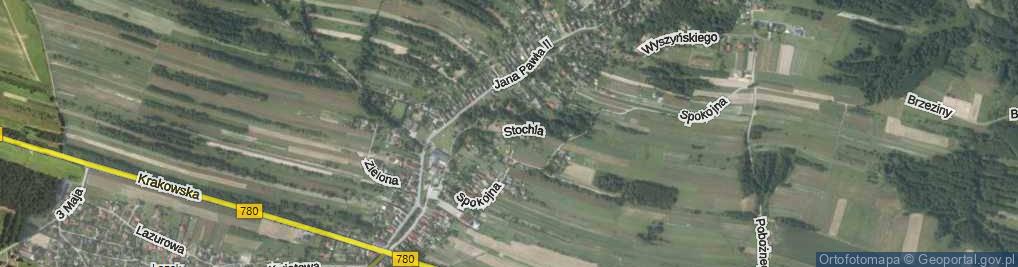 Zdjęcie satelitarne Stochla Stanisława ul.