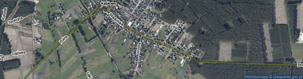 Zdjęcie satelitarne Stradyńska ul.