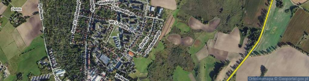 Zdjęcie satelitarne Stanisława Augusta Poniatowskiego ul.