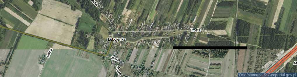 Zdjęcie satelitarne Stawowa ul.