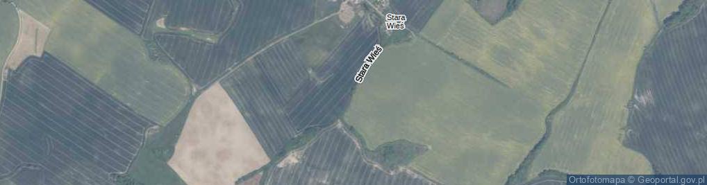 Zdjęcie satelitarne Stara Wieś ul.