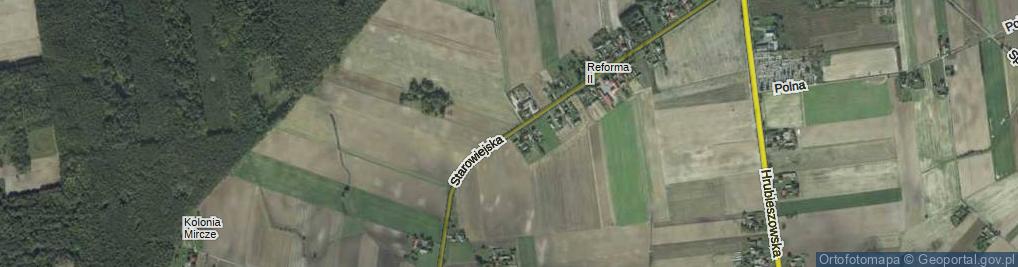 Zdjęcie satelitarne Starowiejska ul.