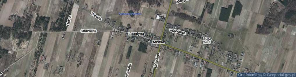 Zdjęcie satelitarne Strażacka ul.