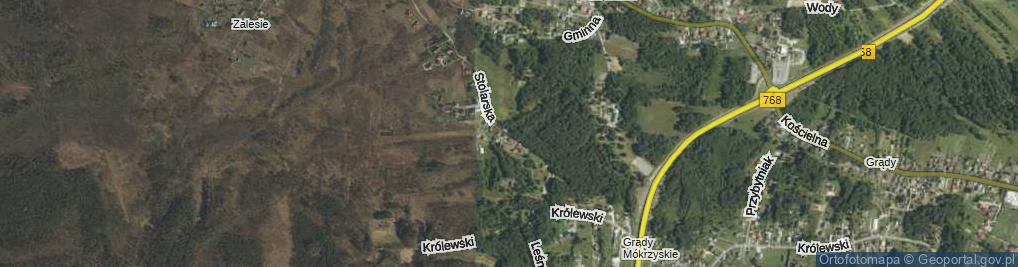 Zdjęcie satelitarne Stolarska ul.