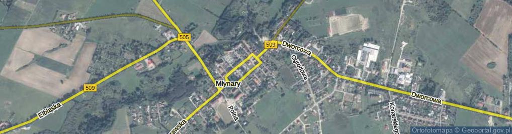 Zdjęcie satelitarne Styczniowa ul.