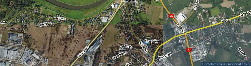 Zdjęcie satelitarne Stawowa ul.