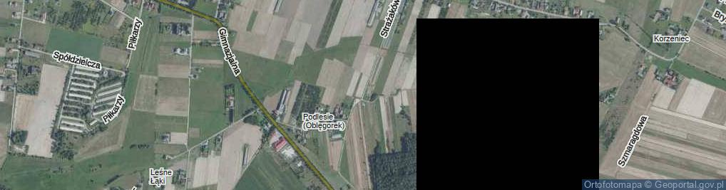 Zdjęcie satelitarne Strażaków ul.
