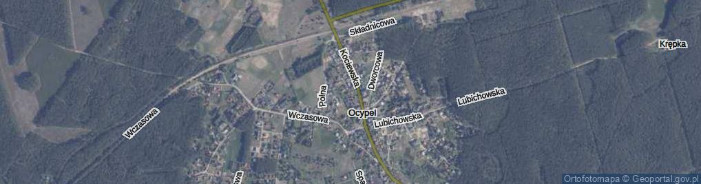 Zdjęcie satelitarne Stolarska ul.