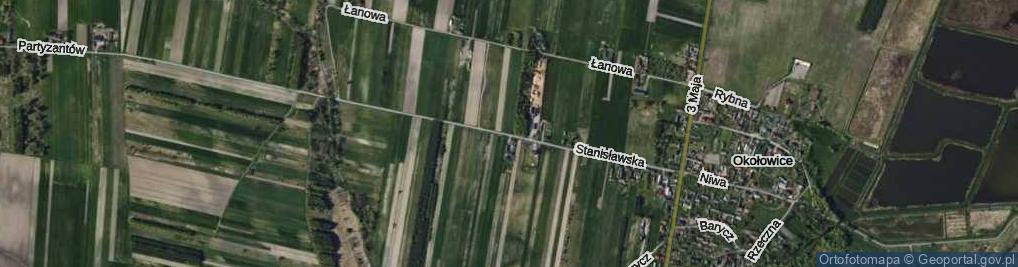 Zdjęcie satelitarne Stanisławska ul.