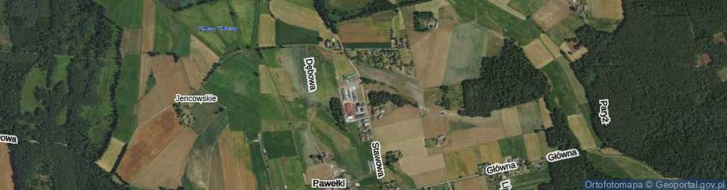 Zdjęcie satelitarne Stawowa ul.
