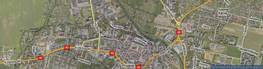 Zdjęcie satelitarne Stroma ul.